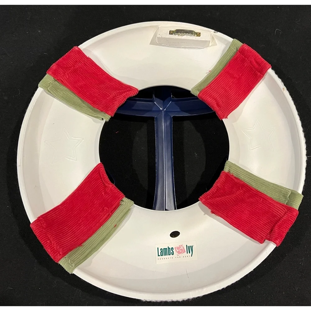 Nautical wall hanging anchor life preserver room decor
